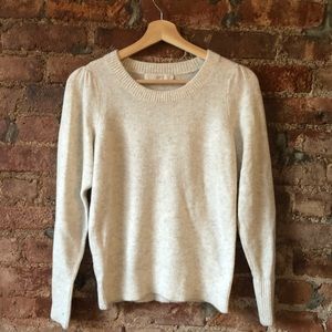 Loft White Sweater